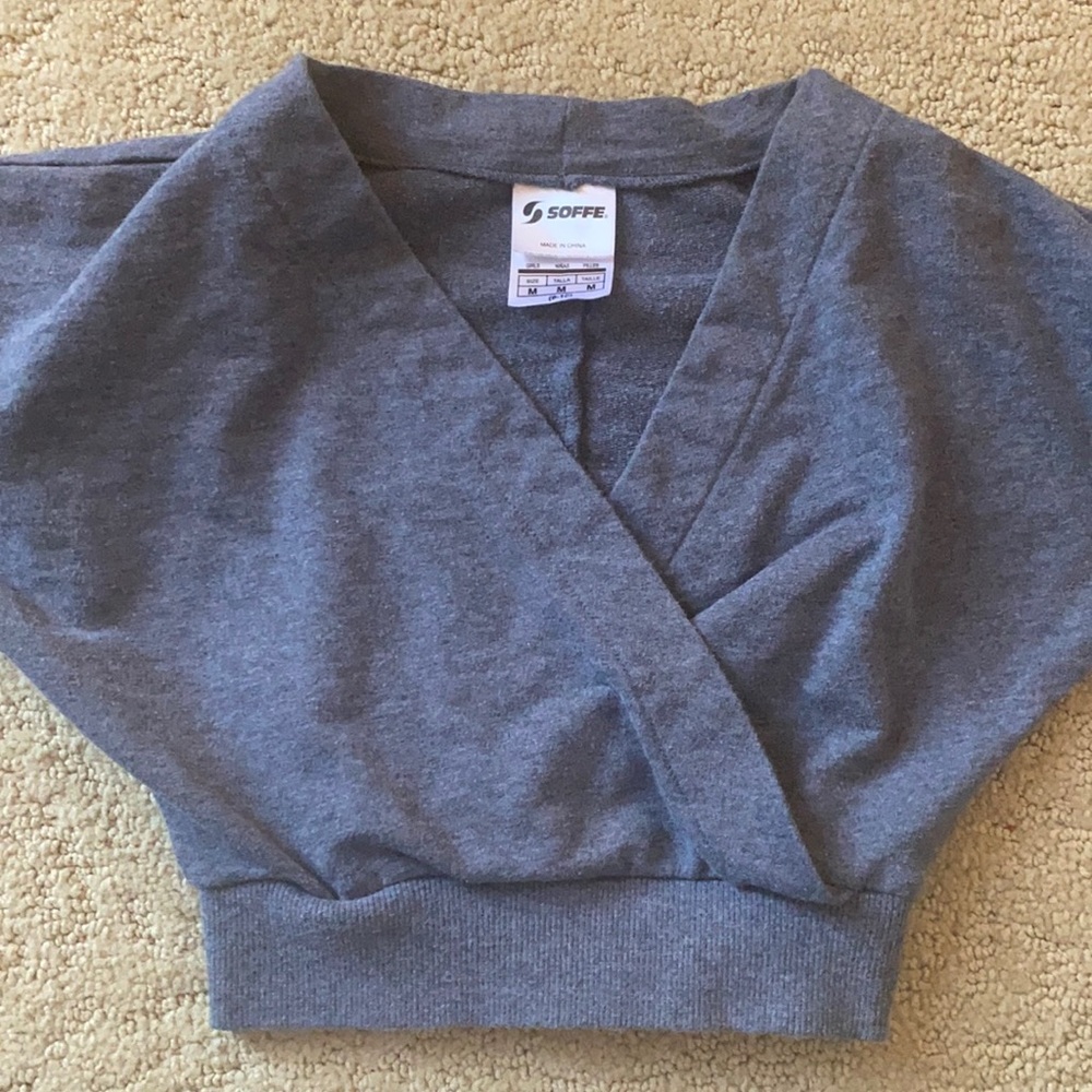 Girls Ballet Warm Up Top Size 8-10